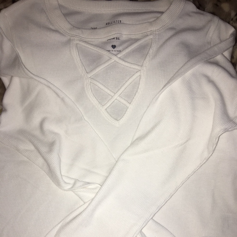 Hollister Strappy Cut Top